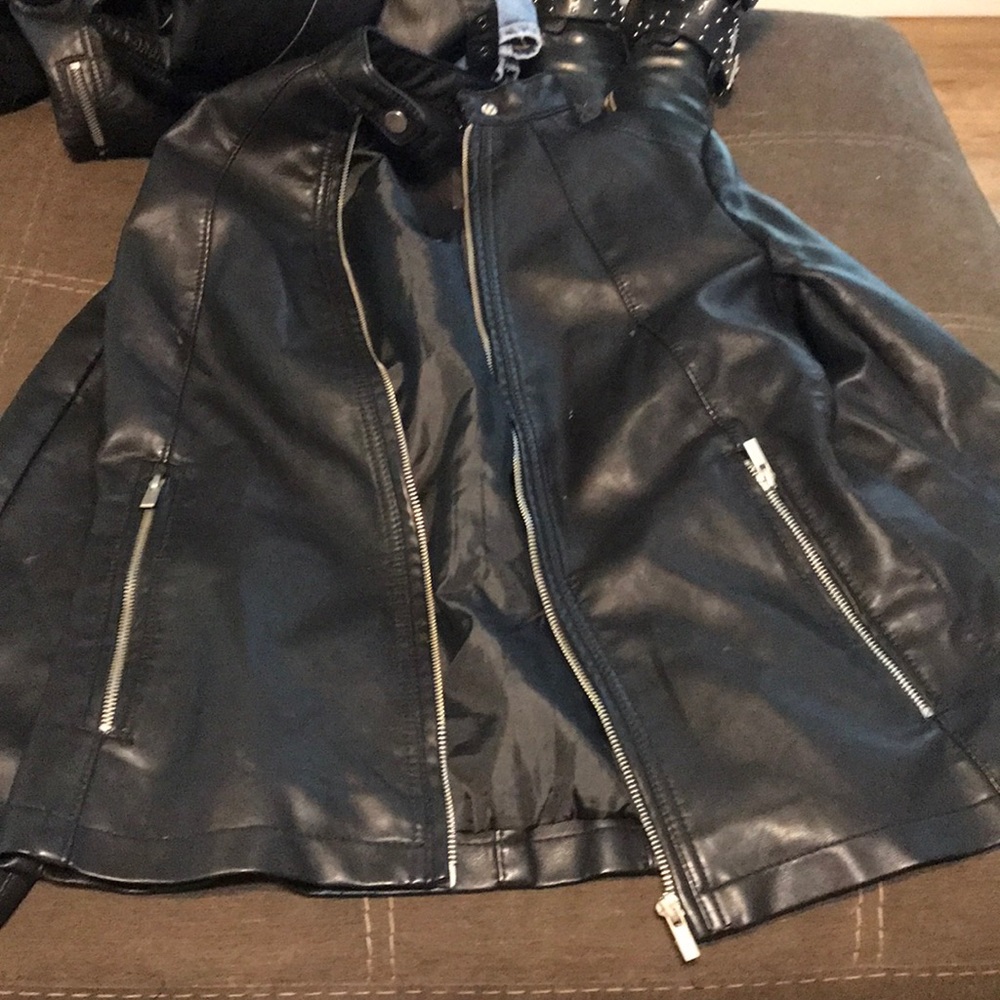 Leather jacket